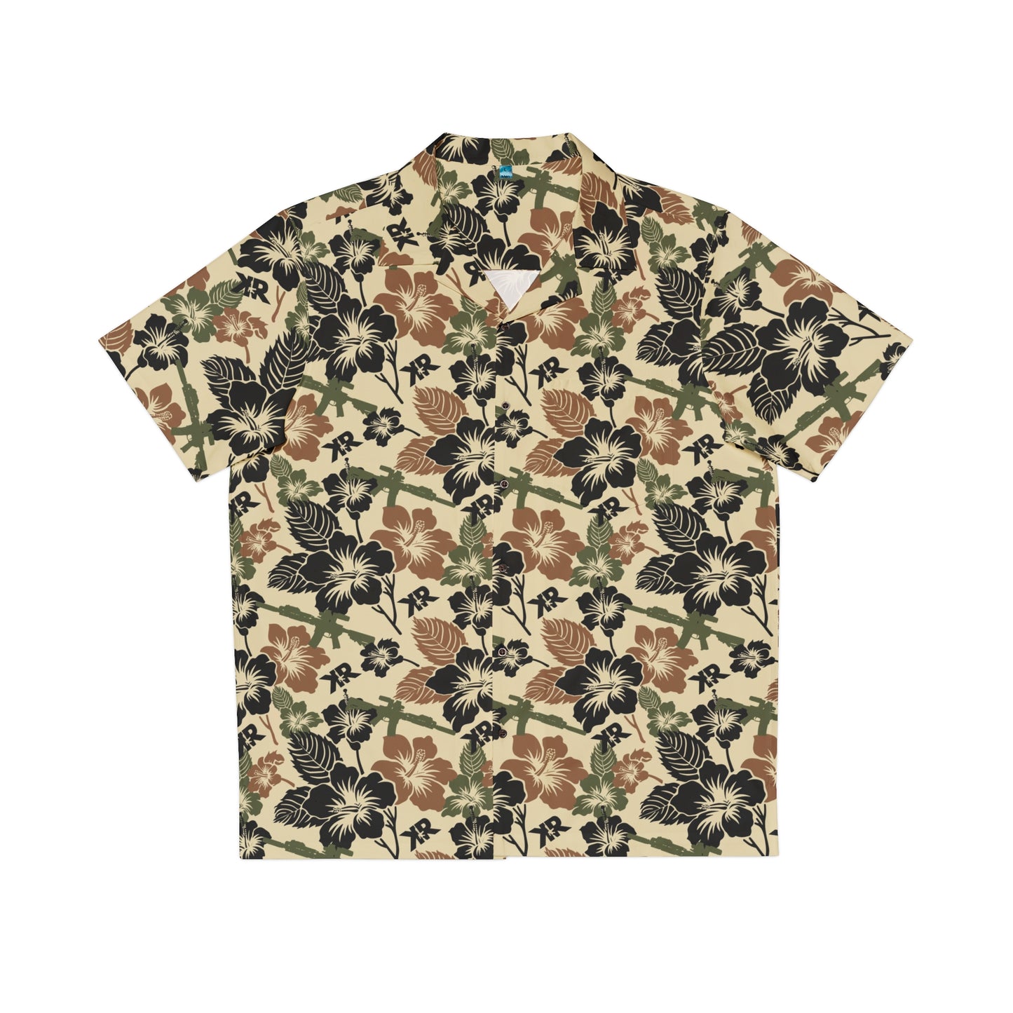 KR Gun Men's Hawaiian Shirt (AOP)